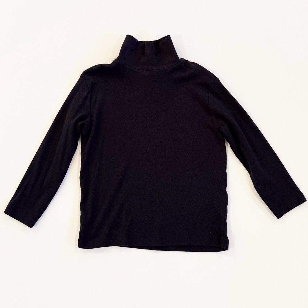 Zara 4-5T Long Sleeve Black Turtleneck